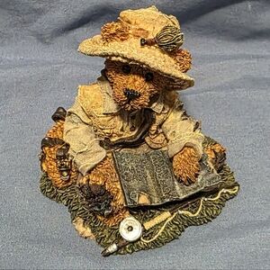 Boyd's Bears Figurine - 'Otis the Fisherman' - Bear with Fishing Gear